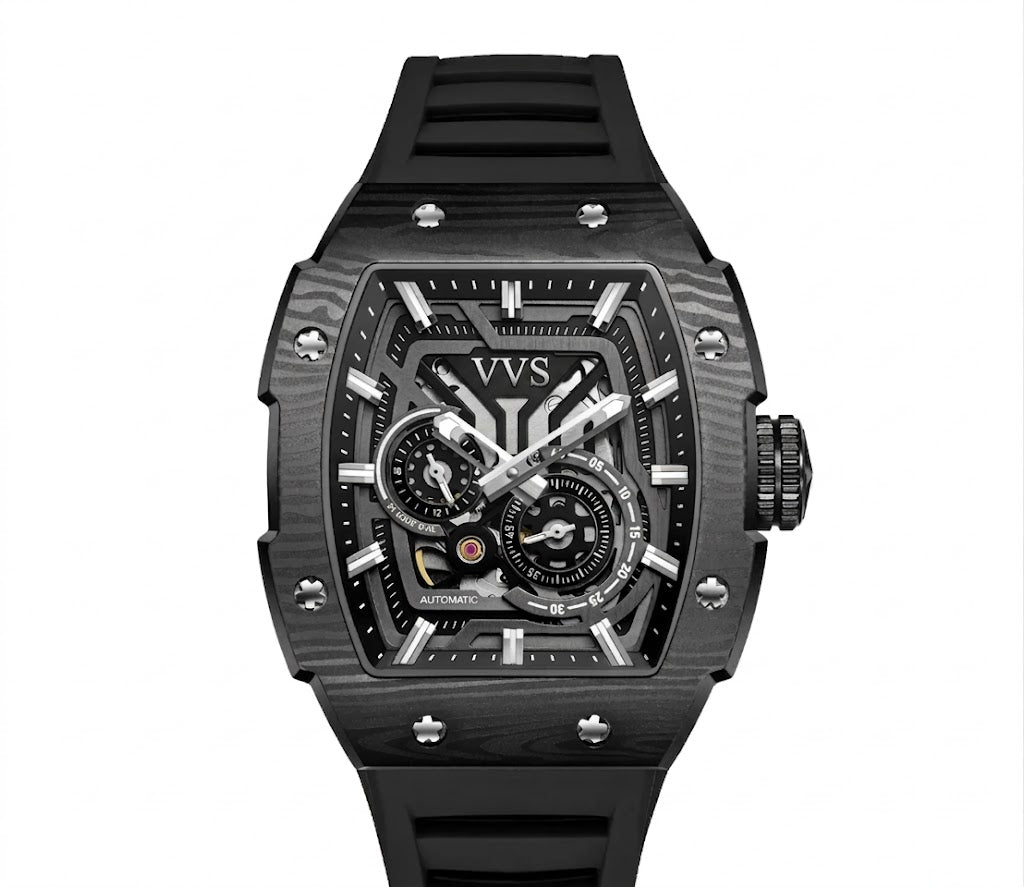 Speedy Tonneau Skeleton Automatic Watch