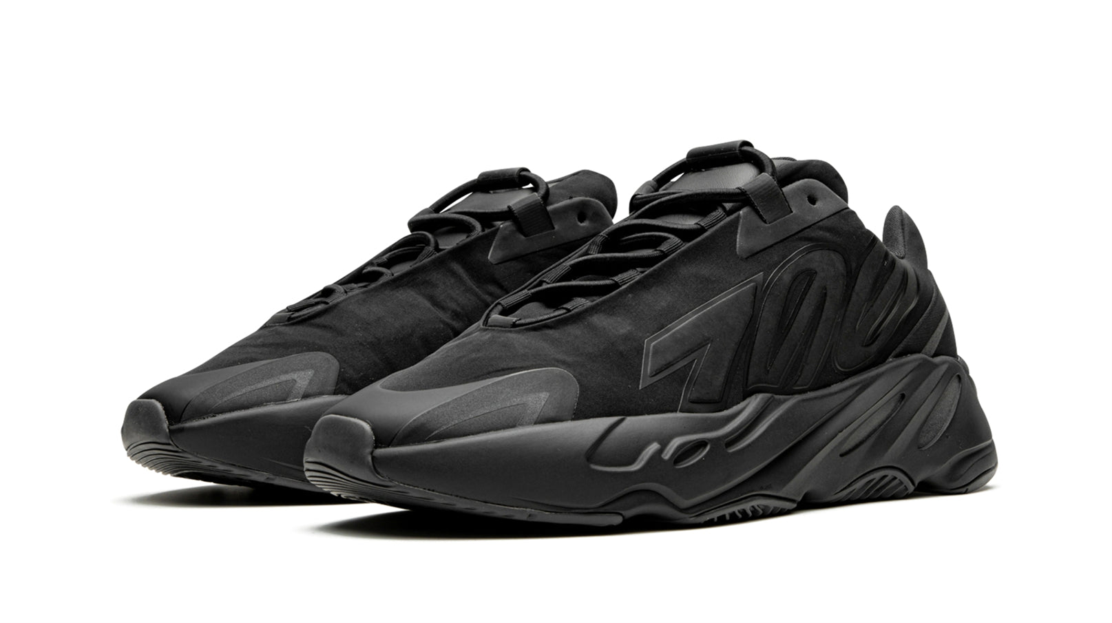 YZY Boost 700 Mnvn Triple Black Sneakers