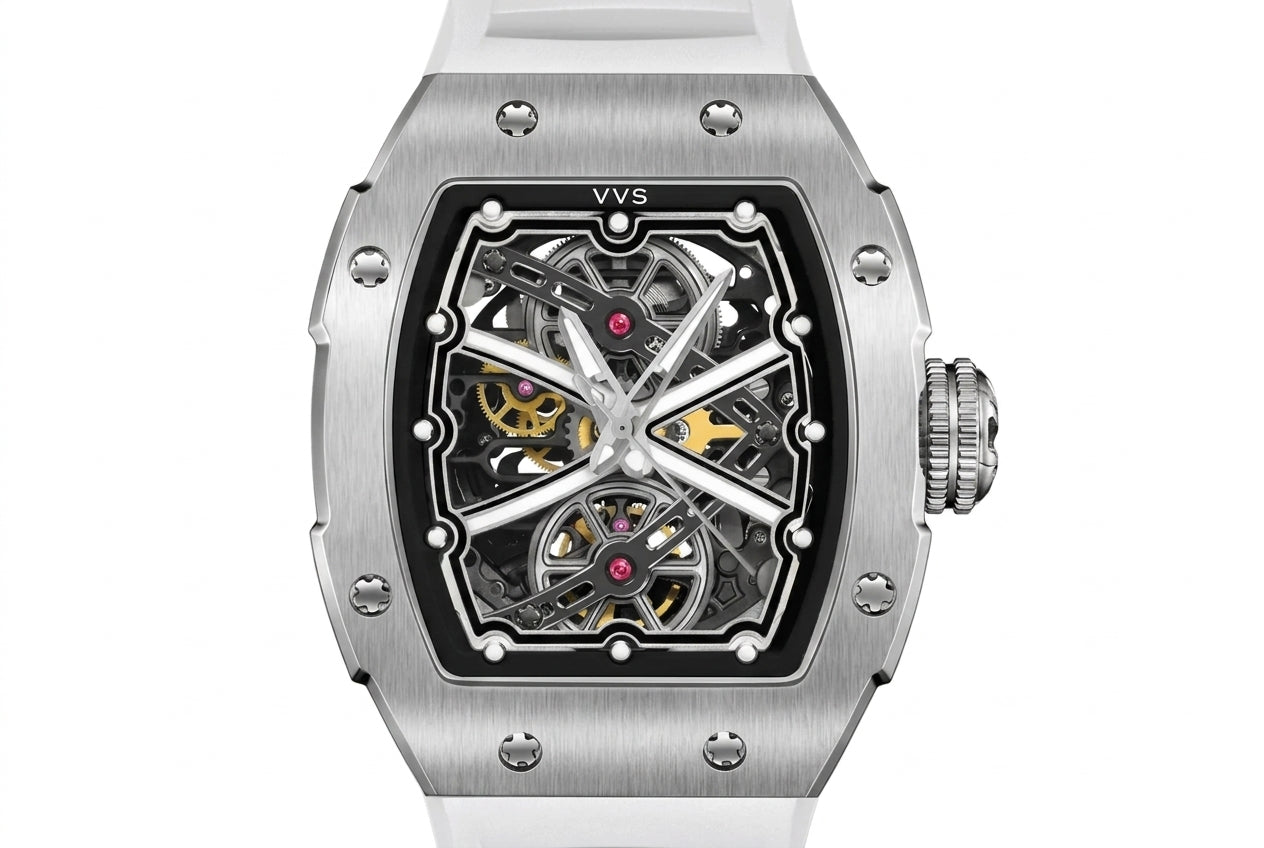 VVS Watches™ Tonneau | The Runway Skeleton