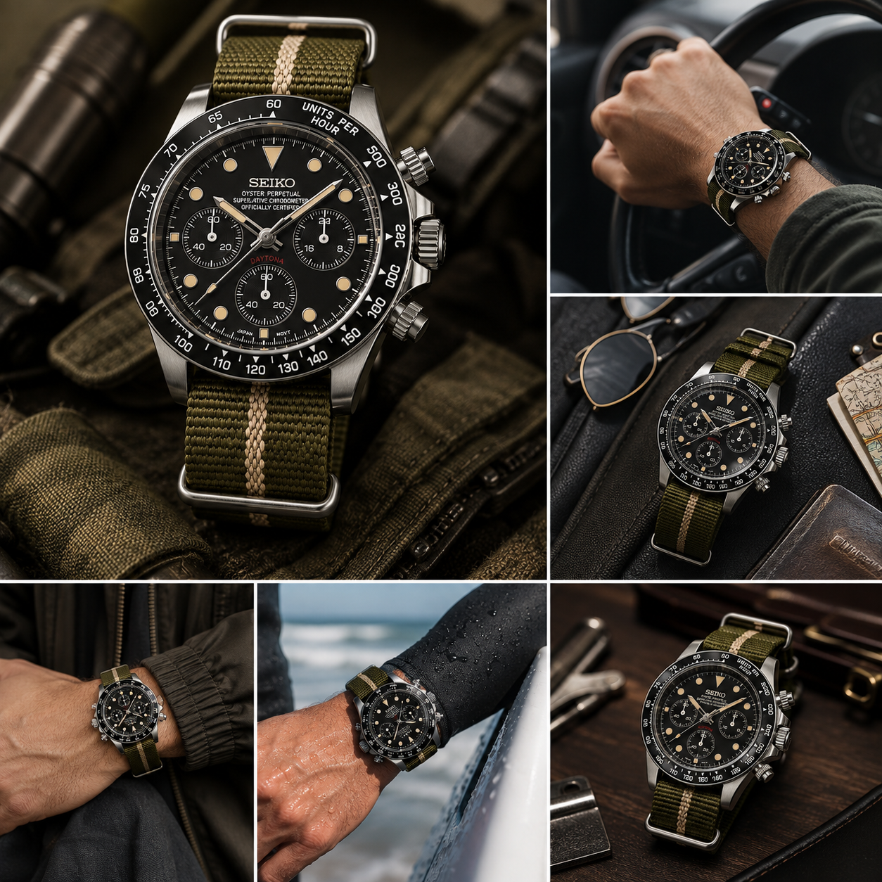 SEIKO MOD DAYTONA | NATO EDITION