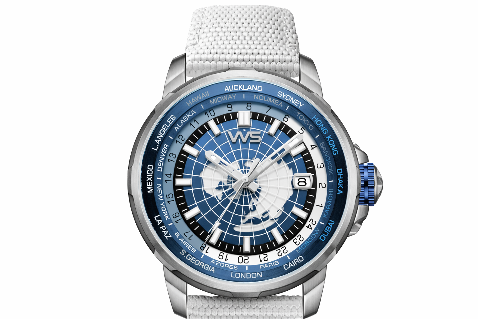 VVS Watches™ Voyager | Earth GMT