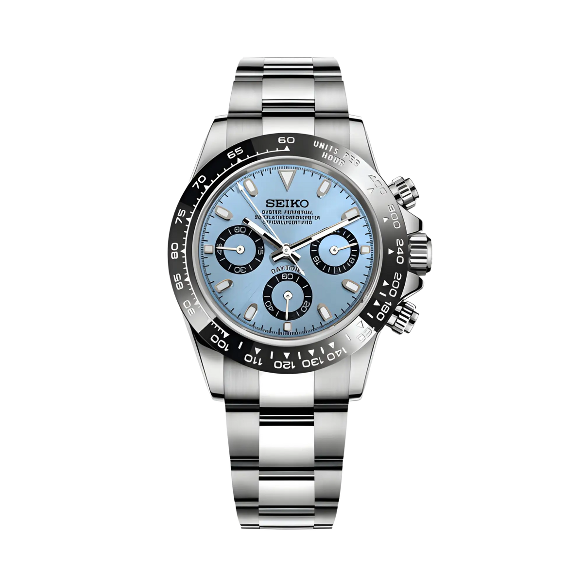 SEIKO MOD DAYTONA | PLATIN