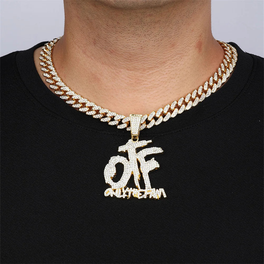VVS Jewelry Lil Durk OTF "nur die Familie" Replica Cuban Chain
