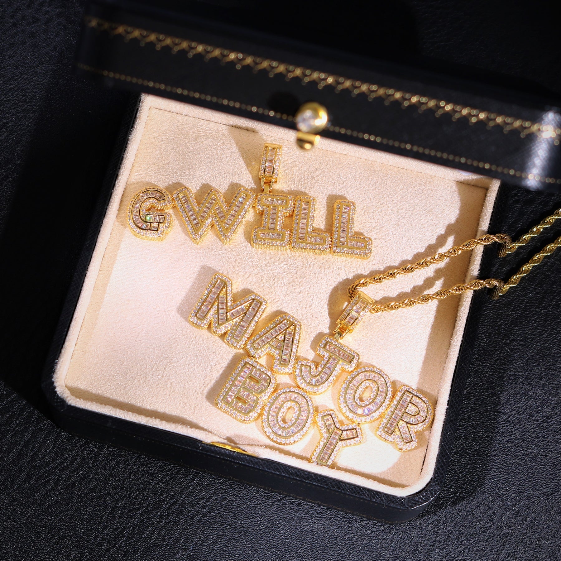 VVS Jewelry Custom Candy Letter Pendant Necklace