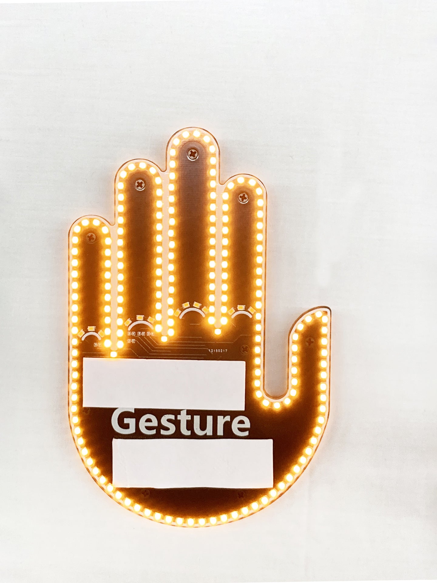 GloGesture Panneau de signalisation LED pour voiture
