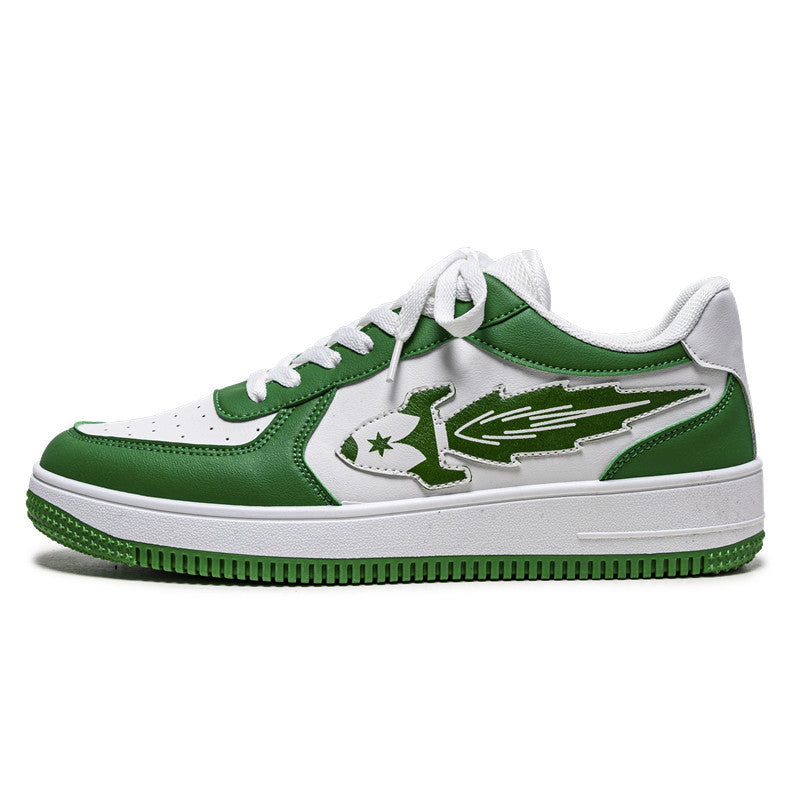 Lässige Sneakers mit kreativem Raketenelement