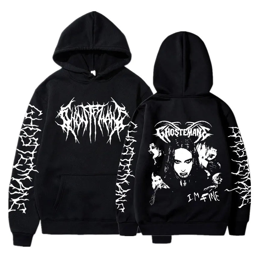 Ghostemane Double-Sided Graphic Hoodie