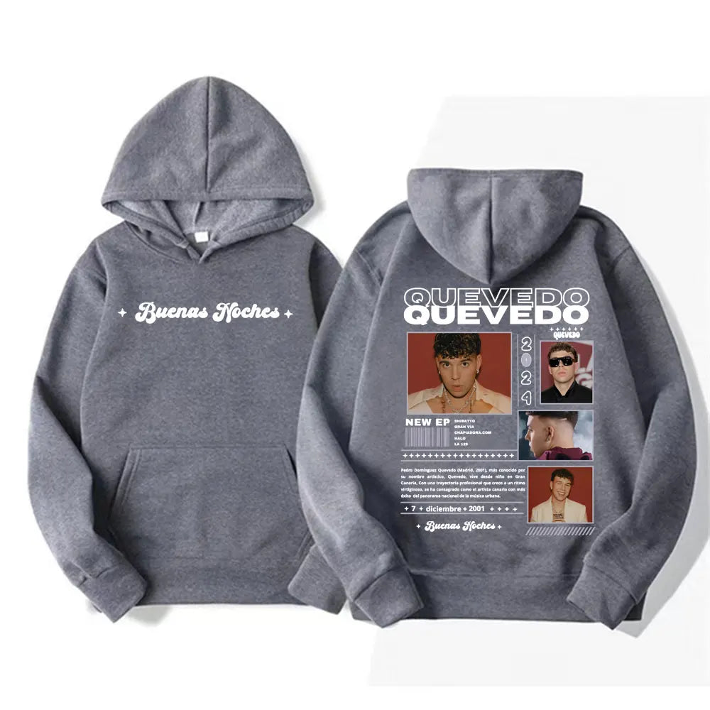 Quevedo Buenas Noches Graphic Hoodie