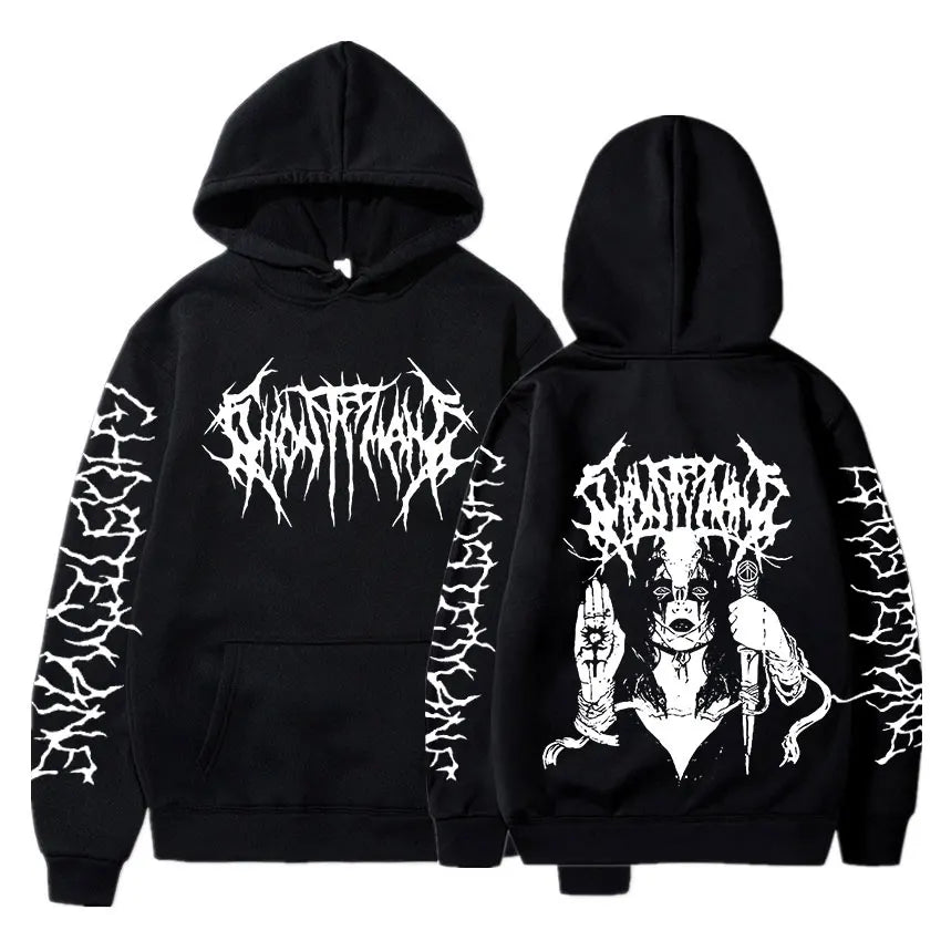 Ghostemane Double-Sided Graphic Hoodie