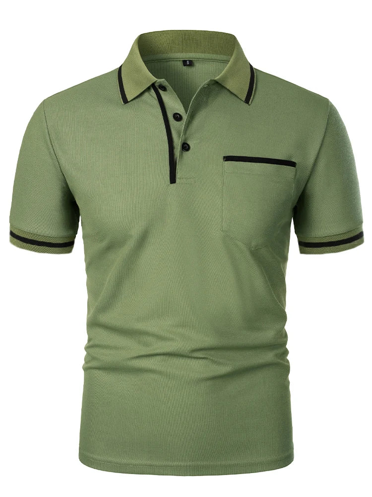 🔥 Haute Classe Polo-T-Shirt für Herren – Premium-Komfort und Stil für jeden Anlass
