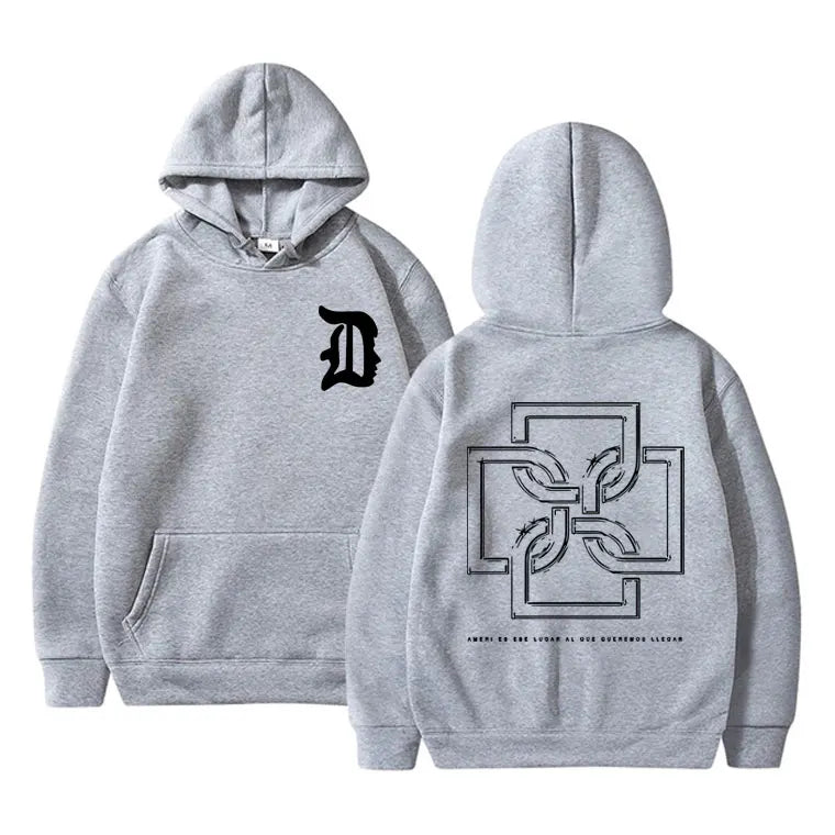 Duki Merch Graphic Hoodie
