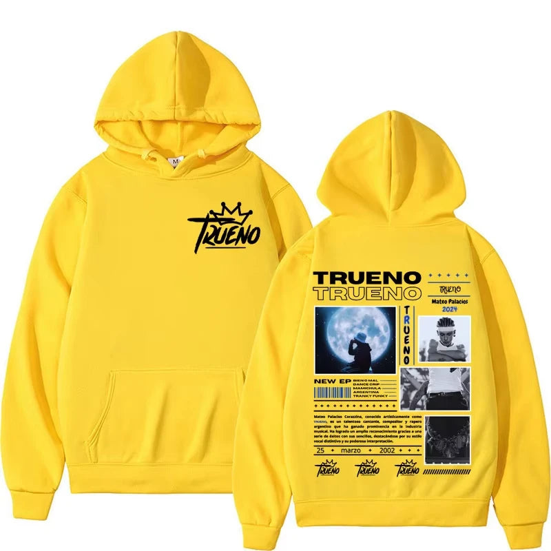 Trueno Album Cover Graphic Hoodie