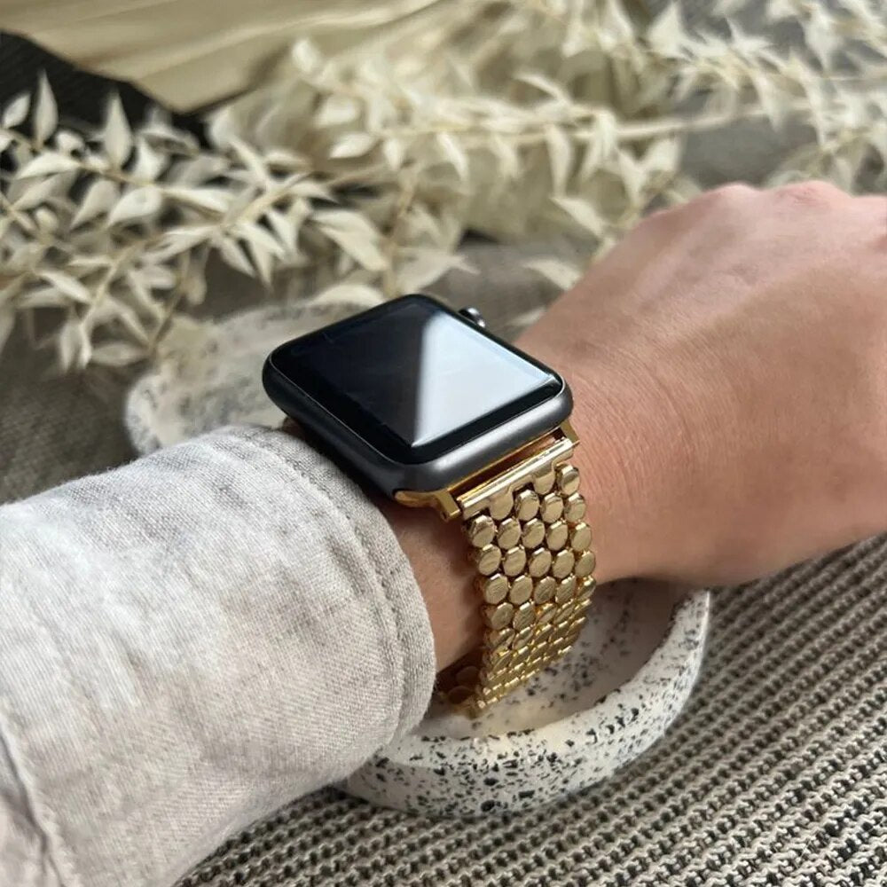 Bracelet de montre en nid d'abeille pour Apple Watch