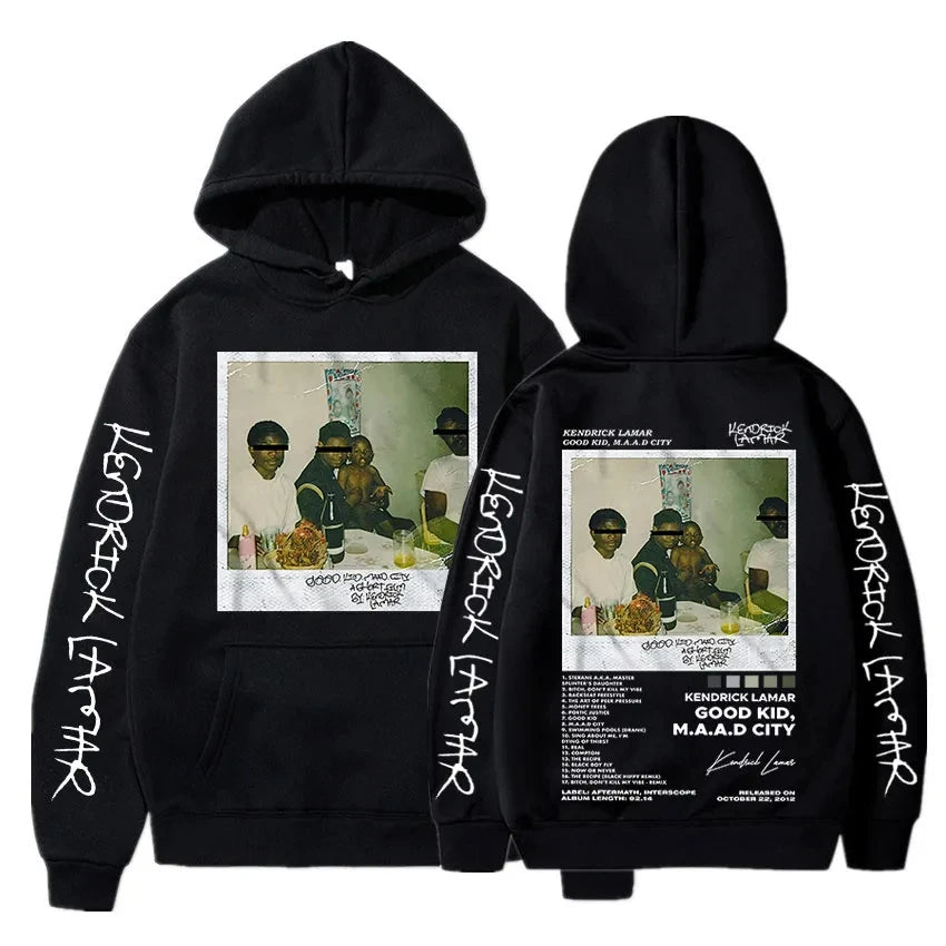 Kendrick Lamar – Kapuzenpullover mit „Good Kid“-Grafik
