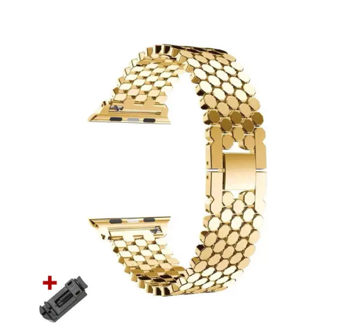 Bracelet de montre en nid d'abeille pour Apple Watch