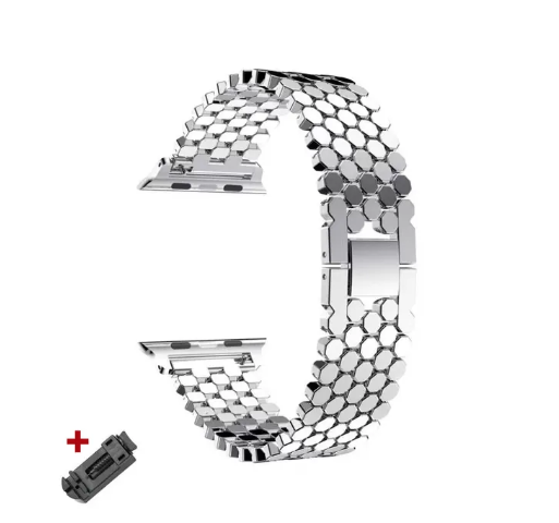 Bracelet de montre en nid d'abeille pour Apple Watch