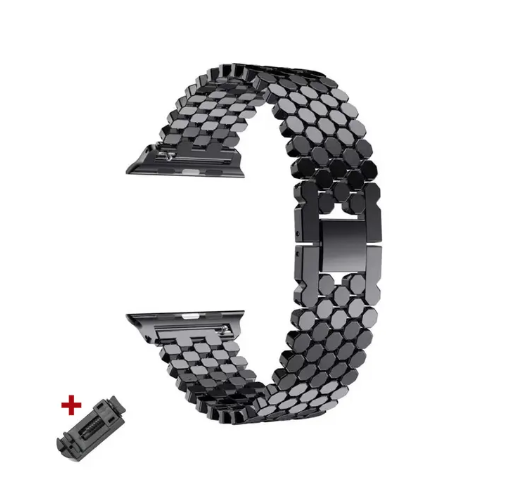 Bracelet de montre en nid d'abeille pour Apple Watch