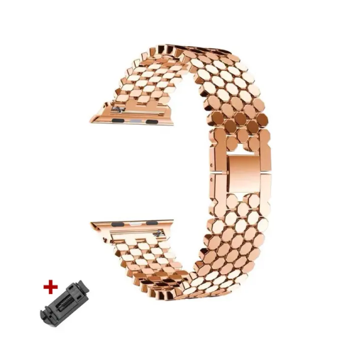 Bracelet de montre en nid d'abeille pour Apple Watch