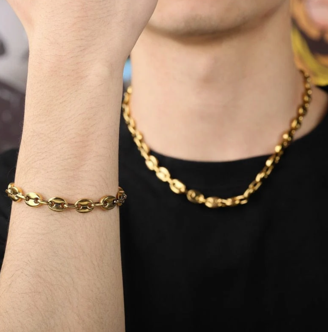 VVS Jewelry Coffee Bean Bracelet