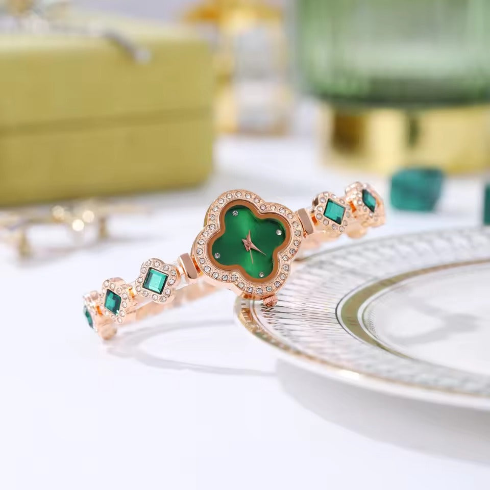 Clover Bling Women's Watch