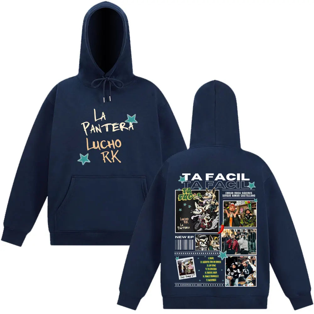 La Panter Lucho RK Ta Facil Graphic Hoodie