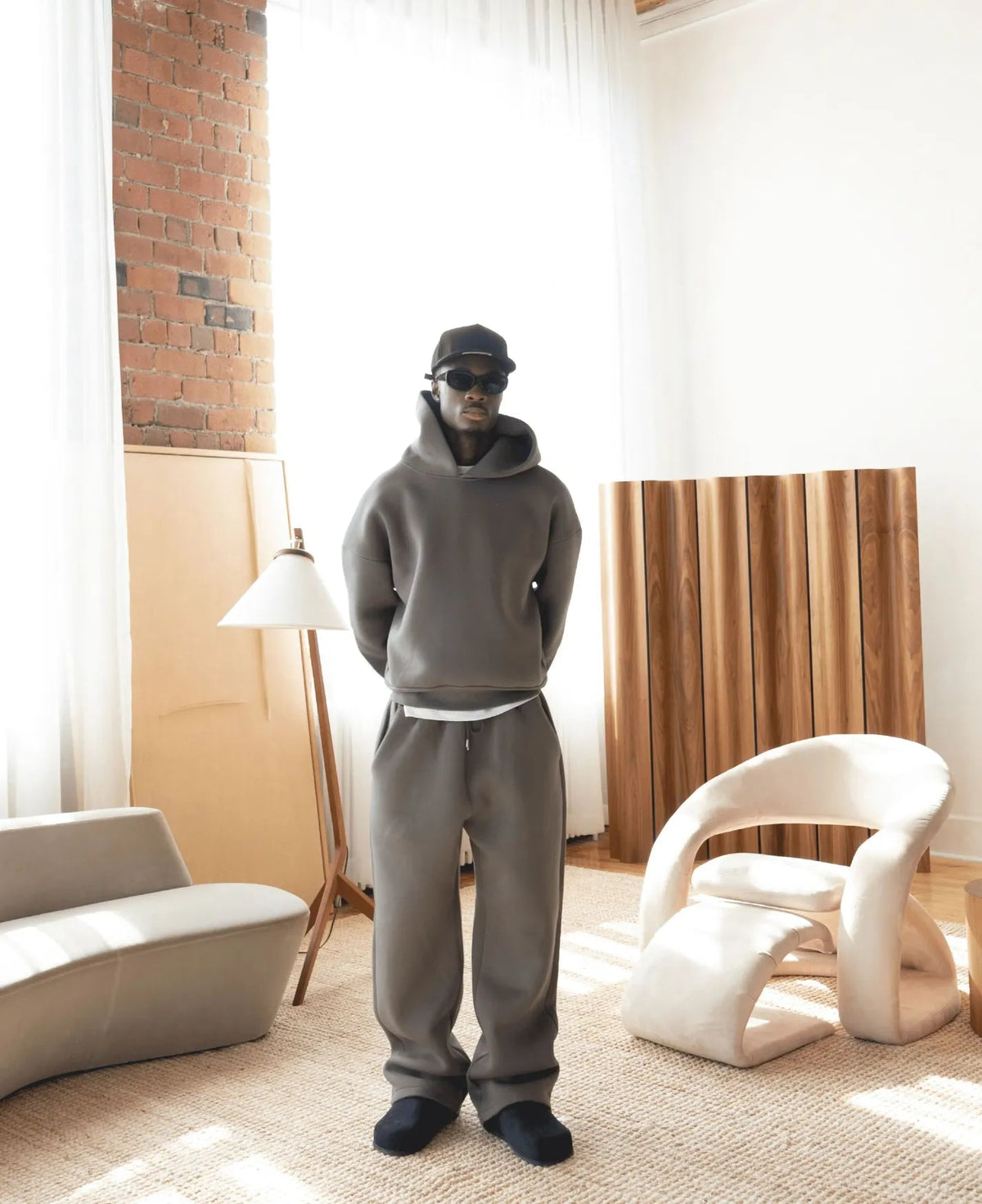 Luksusowy dres sportowy oversize VVS