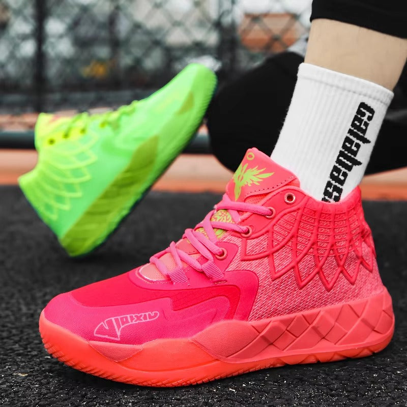 Chaussures de basket-ball haute performance pour intérieur/extérieur VVS Spark - Adhérence améliorée et soutien du coussin