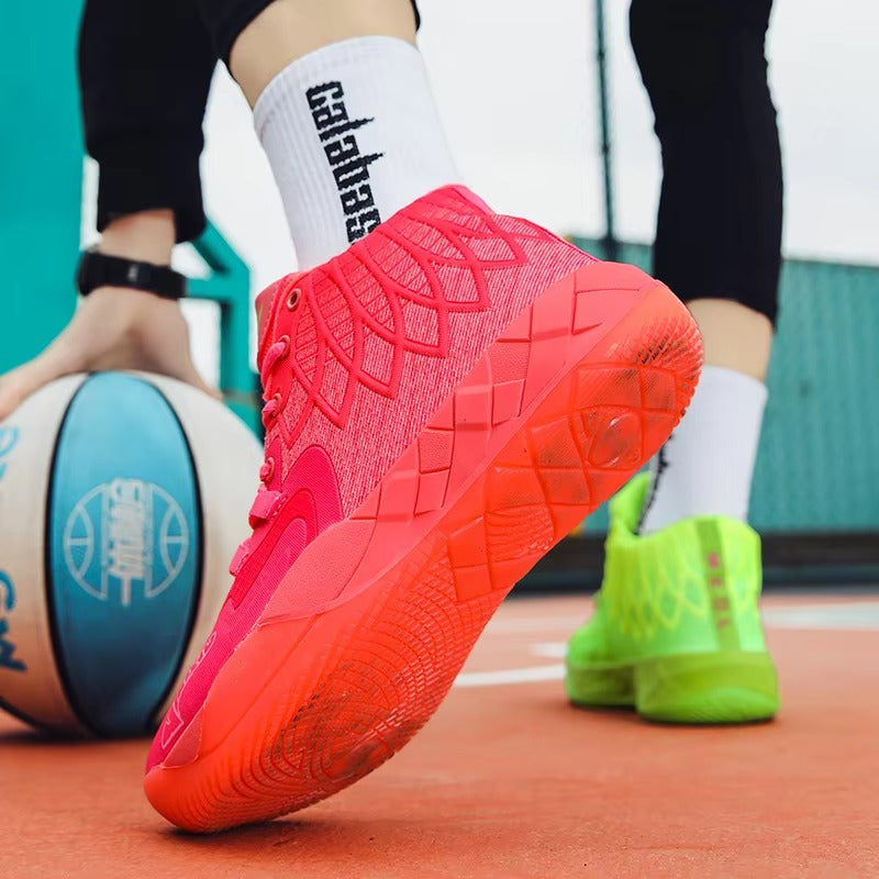 Chaussures de basket-ball haute performance pour intérieur/extérieur VVS Spark - Adhérence améliorée et soutien du coussin