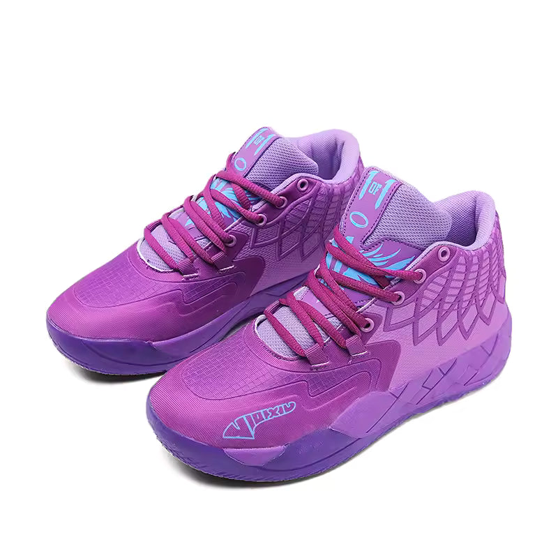Chaussures de basket-ball haute performance pour intérieur/extérieur VVS Spark - Adhérence améliorée et soutien du coussin