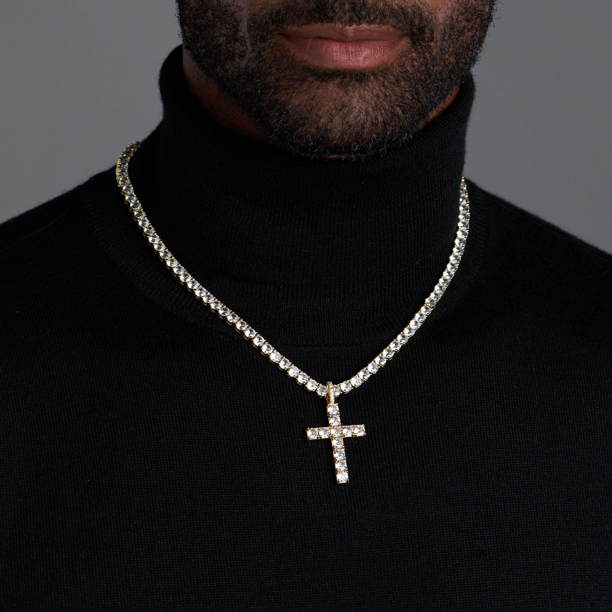 Gold Cross Pendant