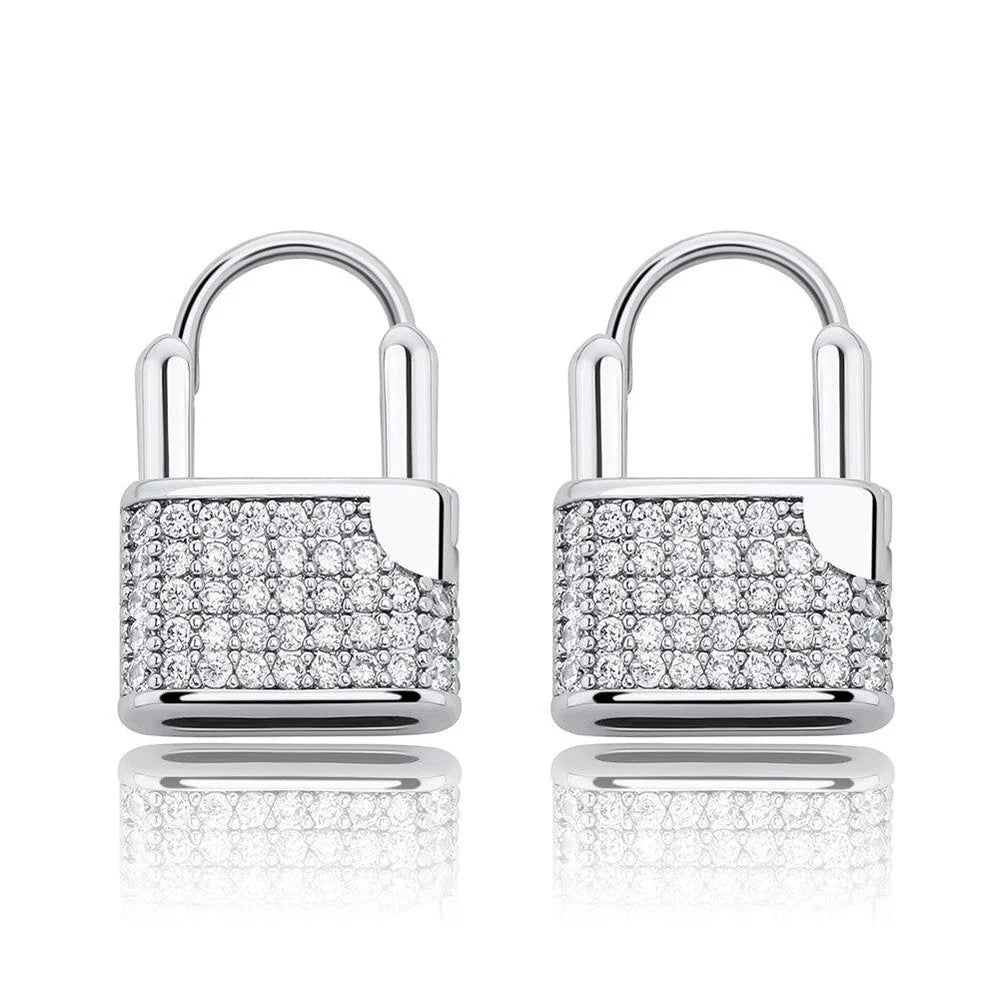 VVS Jewelry Lock Earrings
