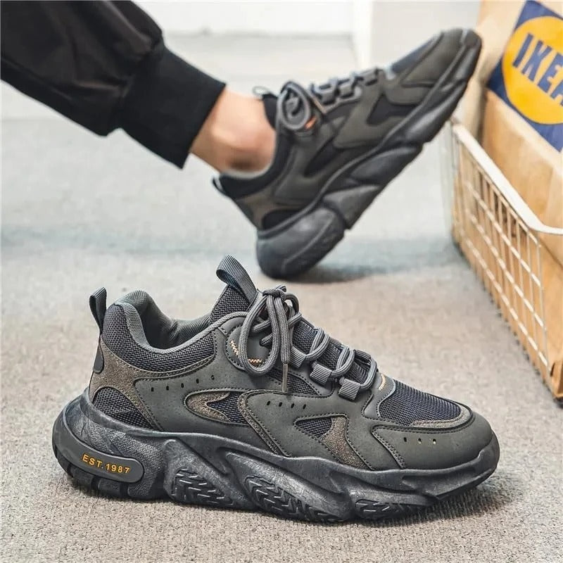 Retro Running Basketball Shoes- Comfortable, Breathable, & Cushioned Sneakers