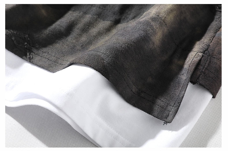 T-shirt hip-hop camouflage