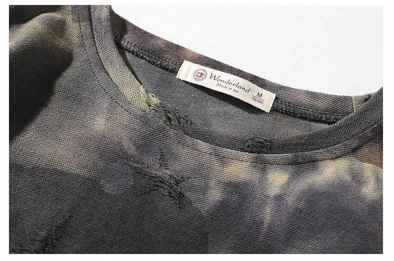 T-shirt hip-hop camouflage