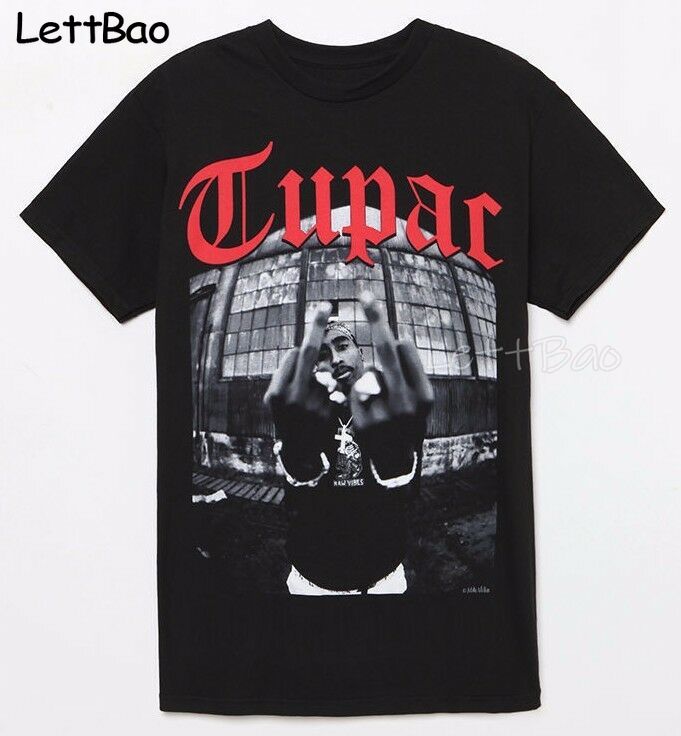 T-shirt de rap vintage Tupac