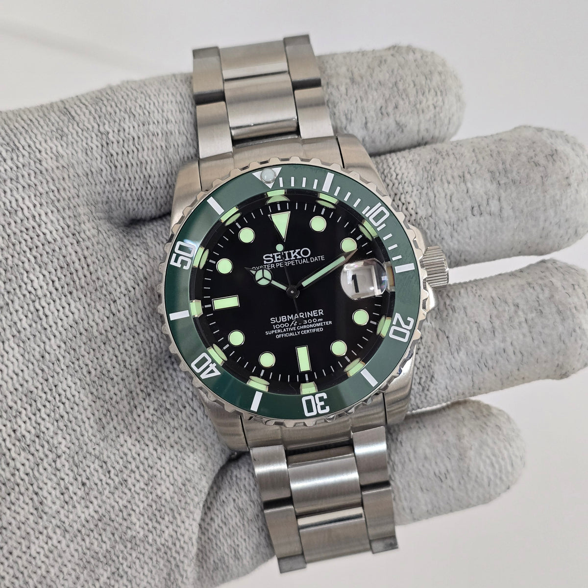 SEIKO MOD SUBMARINER | BLACK HULK