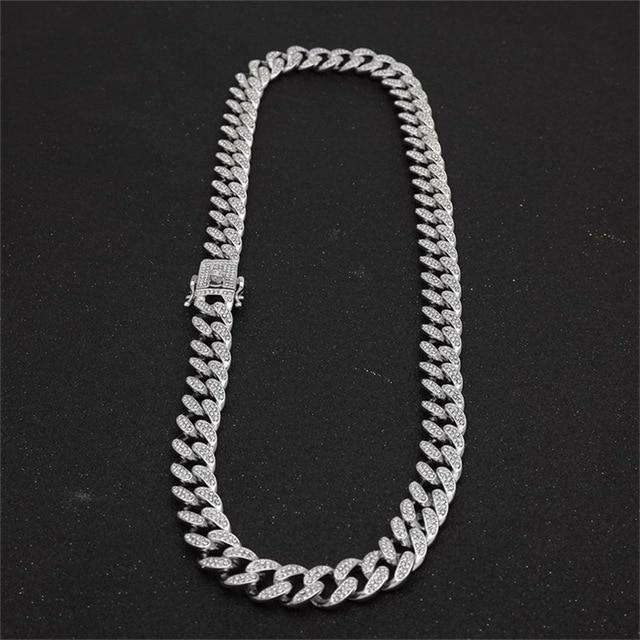 VVS Jewelry hip hop jewelry Cuban VVS Jewelry Gold/Silver Cuban Chain + FREE Cuban Bracelet Bundle - (TODAY ONLY)