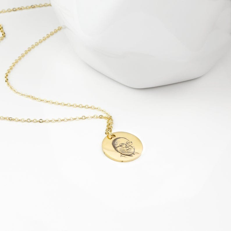 VVS Jewelry hip hop jewelry VVS Jewelry Custom Fingerprint Handwriting Necklace