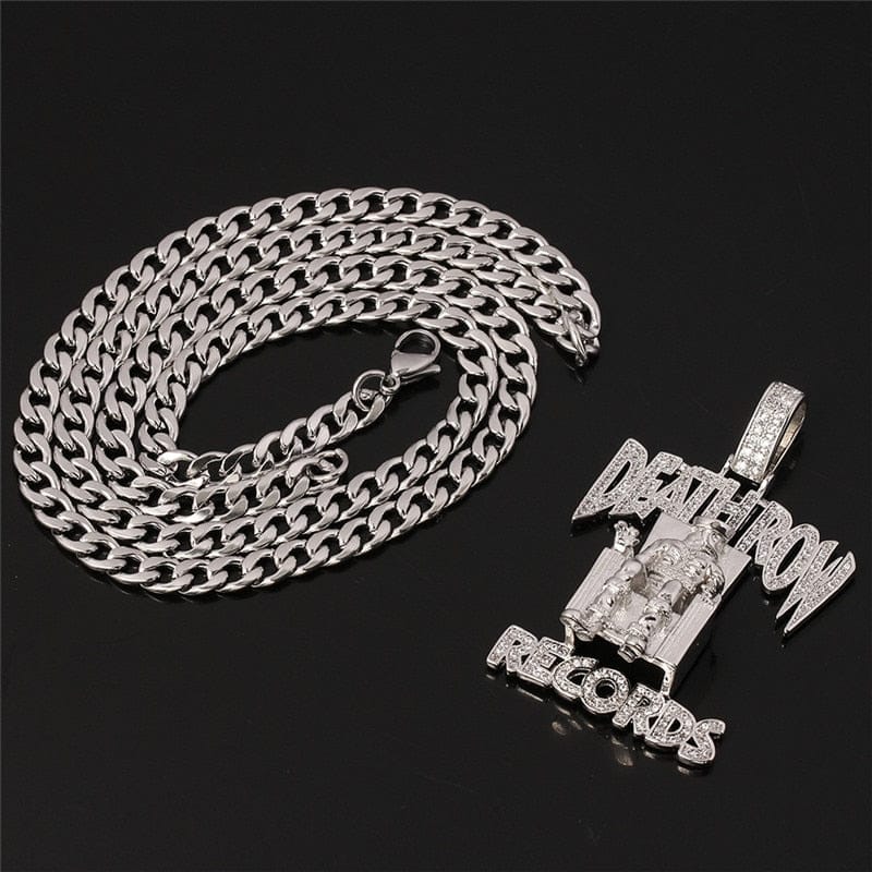 VVS Jewelry hip hop jewelry VVS Jewelry Death Row Records Pendant Chain