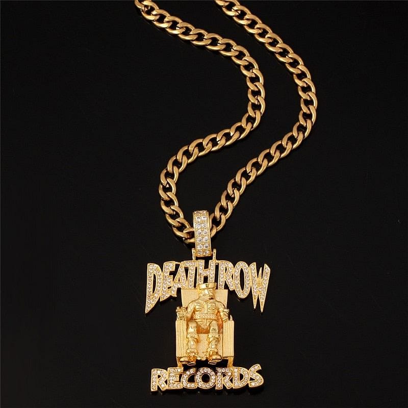 VVS Jewelry hip hop jewelry VVS Jewelry Death Row Records Pendant Chain