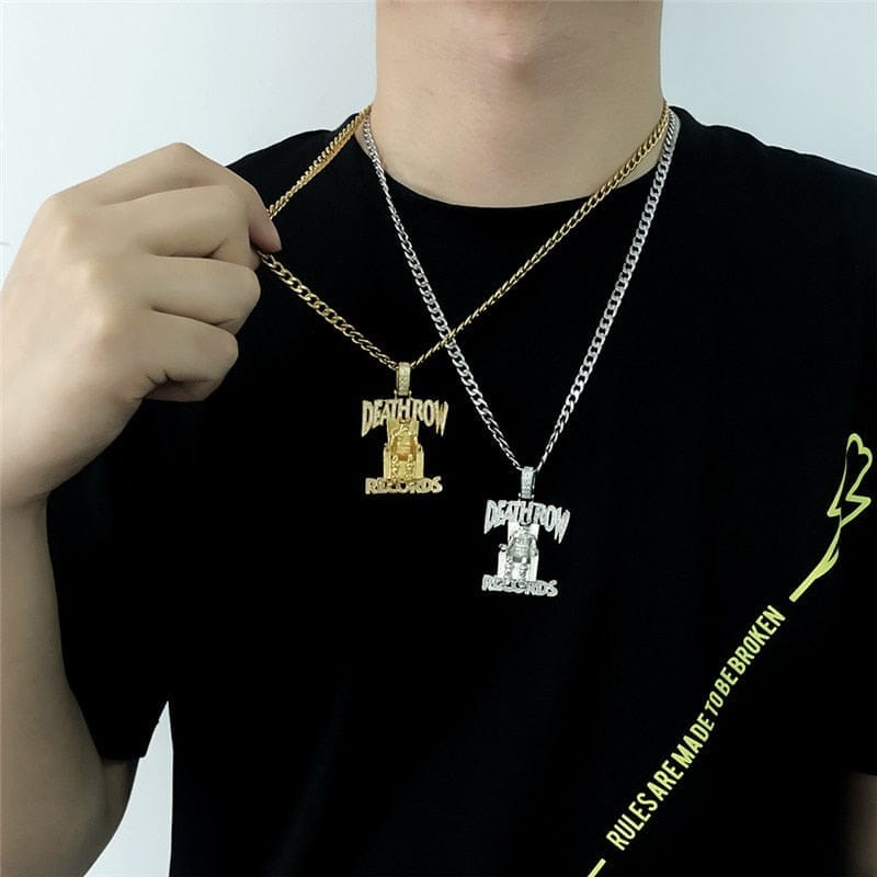 VVS Jewelry hip hop jewelry VVS Jewelry Death Row Records Pendant Chain