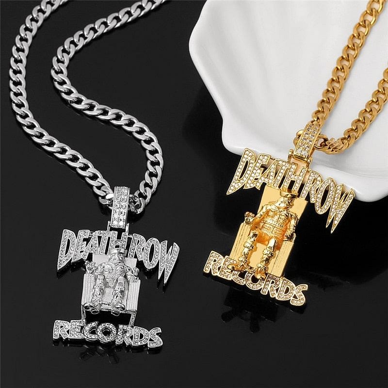VVS Jewelry hip hop jewelry VVS Jewelry Death Row Records Pendant Chain