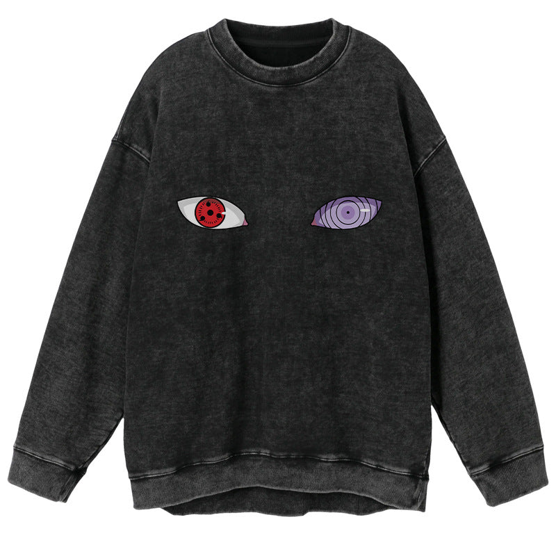 Retro Naruto Graphic Vintage Sweater