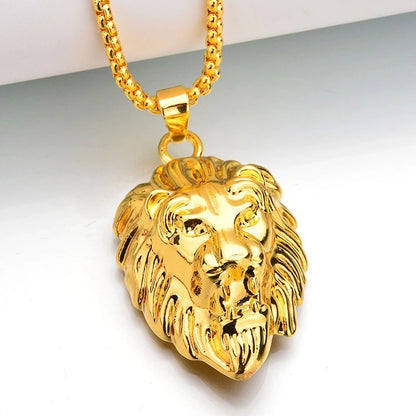 Lion Head Necklace