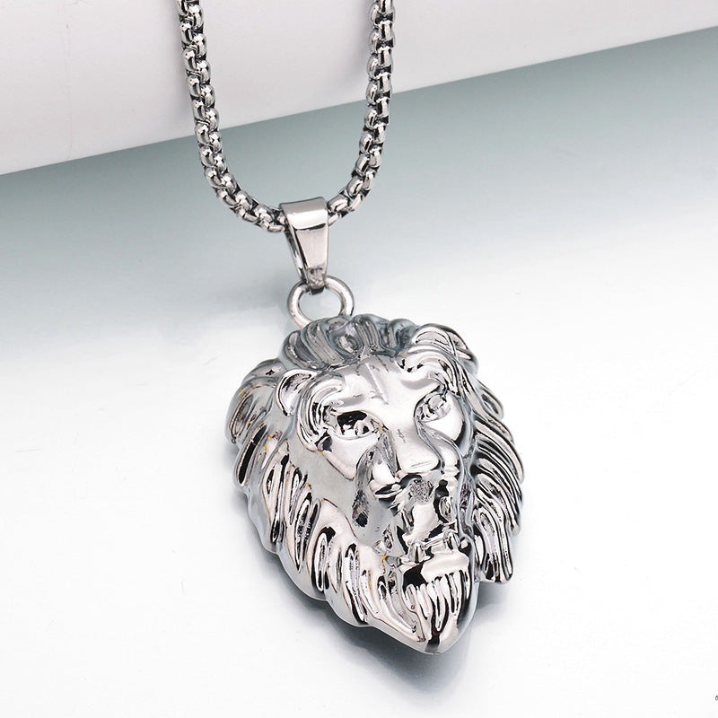 Lion Head Necklace