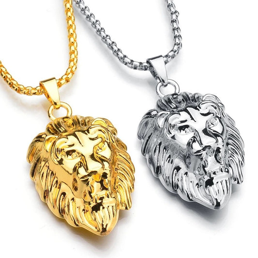 Löwenkopf-Halskette