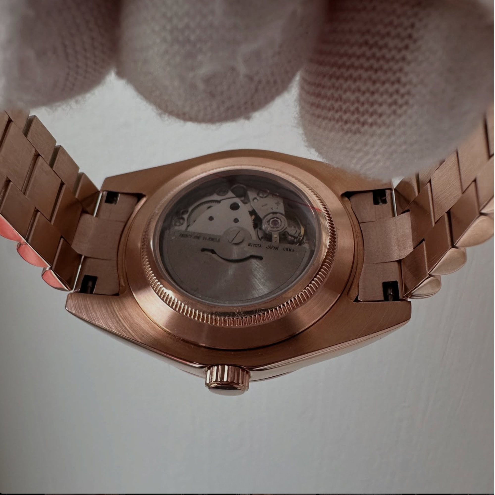 Seikojust – Rose Gold & Olive Green