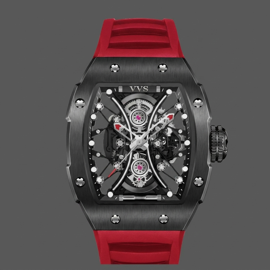 VVS Watches™ Core | Hourglass Skeleton Quartz