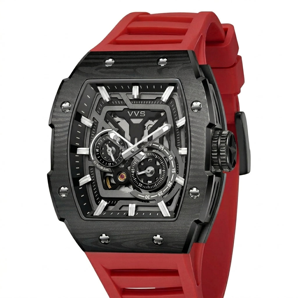 Speedy Tonneau Skeleton Automatic Watch