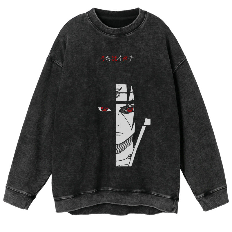 Retro Naruto Graphic Vintage Sweater